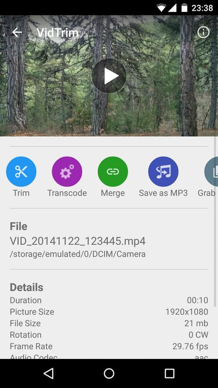 Vidtrim For Android Free Download